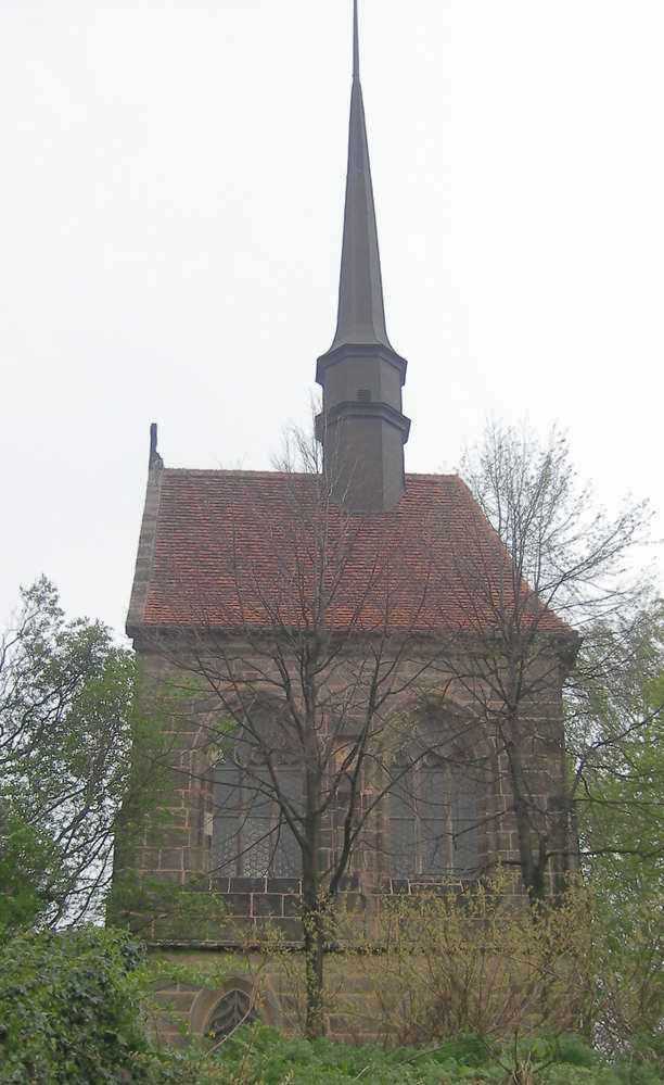 Die Kapelle zum Heiligen Kreuz, heiliges Grab in Grlitz